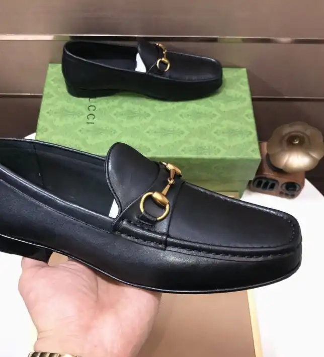 hype Gucci Leather Shoes