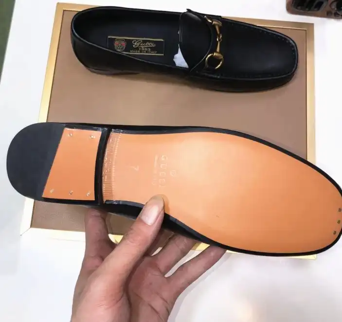 hype Gucci Leather Shoes