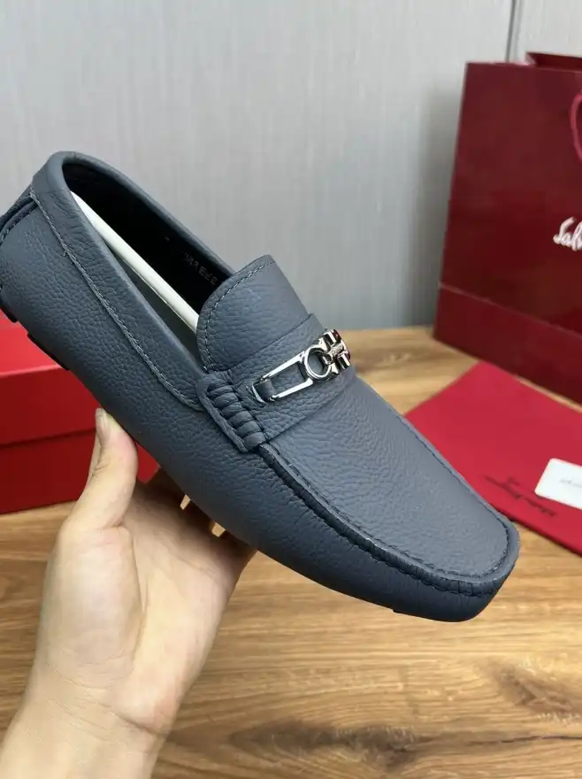 hype Ferragamo Leather Shoes