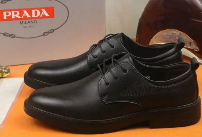 hype Prada Leather Shoes