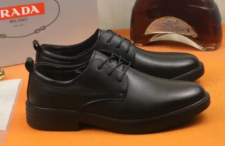 hype Prada Leather Shoes