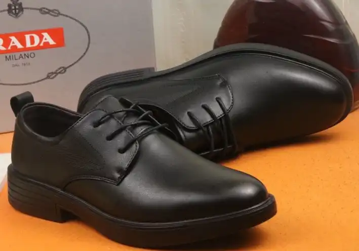 hype Prada Leather Shoes