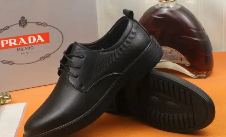 hype Prada Leather Shoes