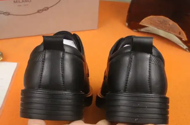 hype Prada Leather Shoes