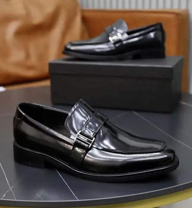 hype Prada Leather Shoes