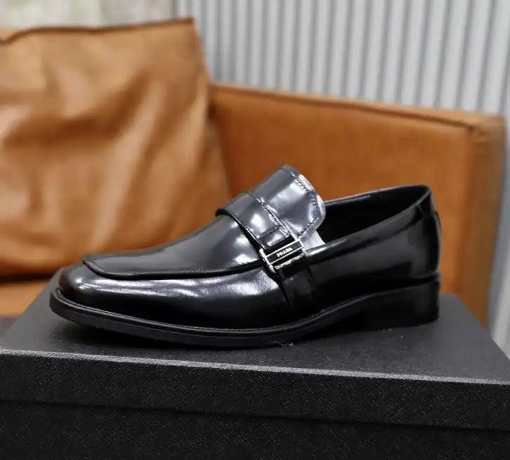 hype Prada Leather Shoes