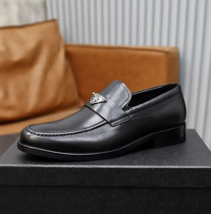 hype Prada Leather Shoes