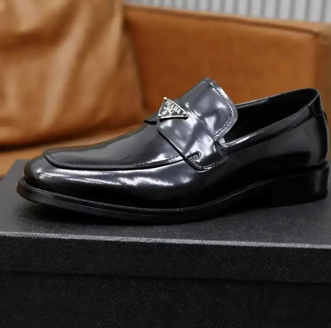 hype Prada Leather Shoes