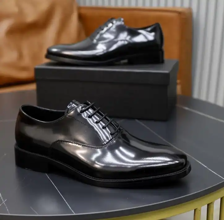 hype Prada Leather Shoes