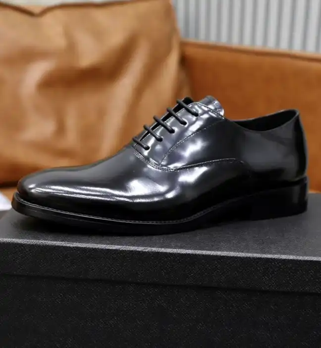 hype Prada Leather Shoes