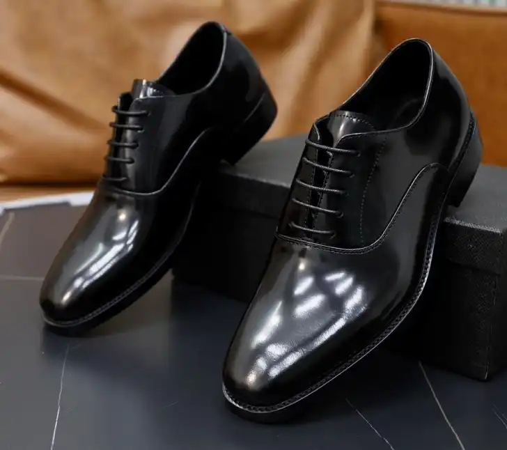 hype Prada Leather Shoes