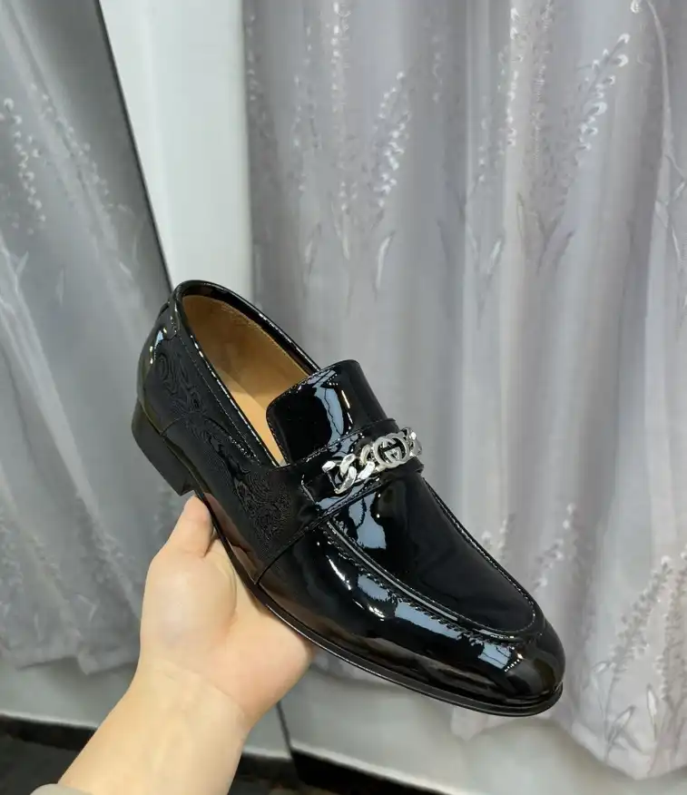 hype Gucci Leather Shoes