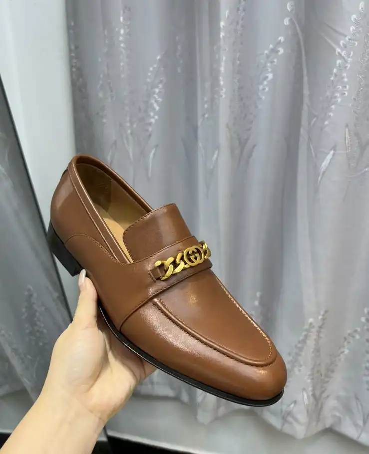 hype Gucci Leather Shoes