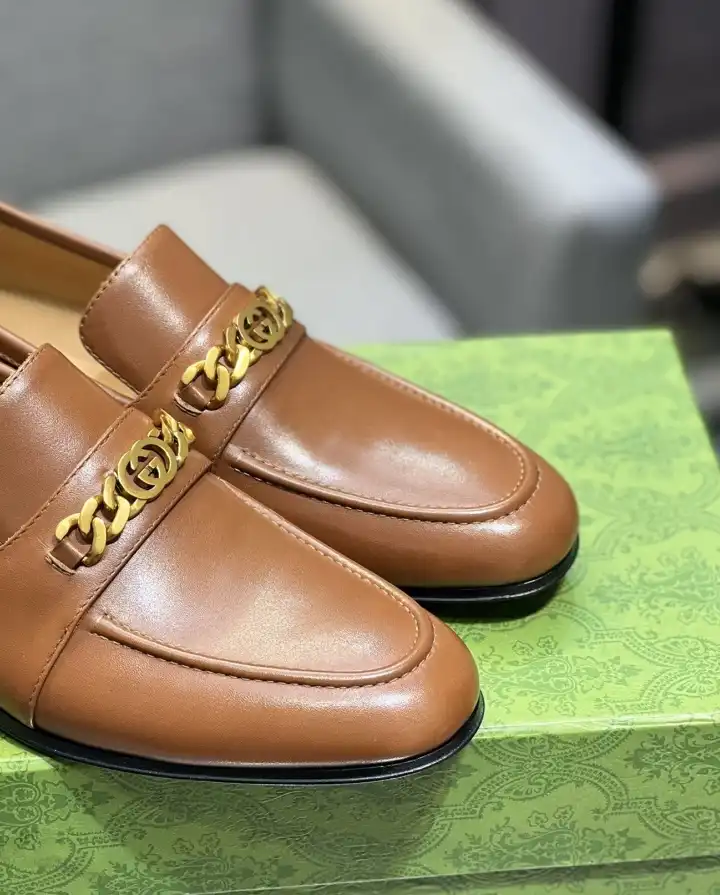 hype Gucci Leather Shoes