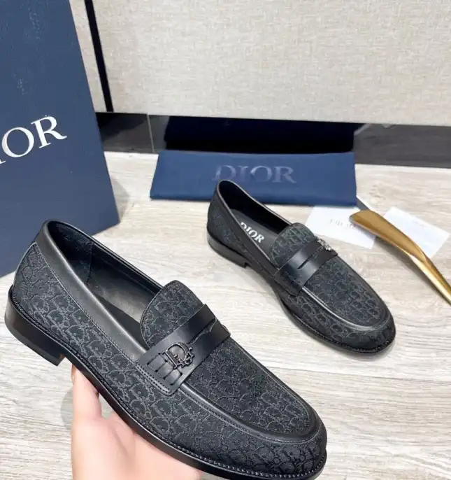 hype Christian Dior Leather Shoes