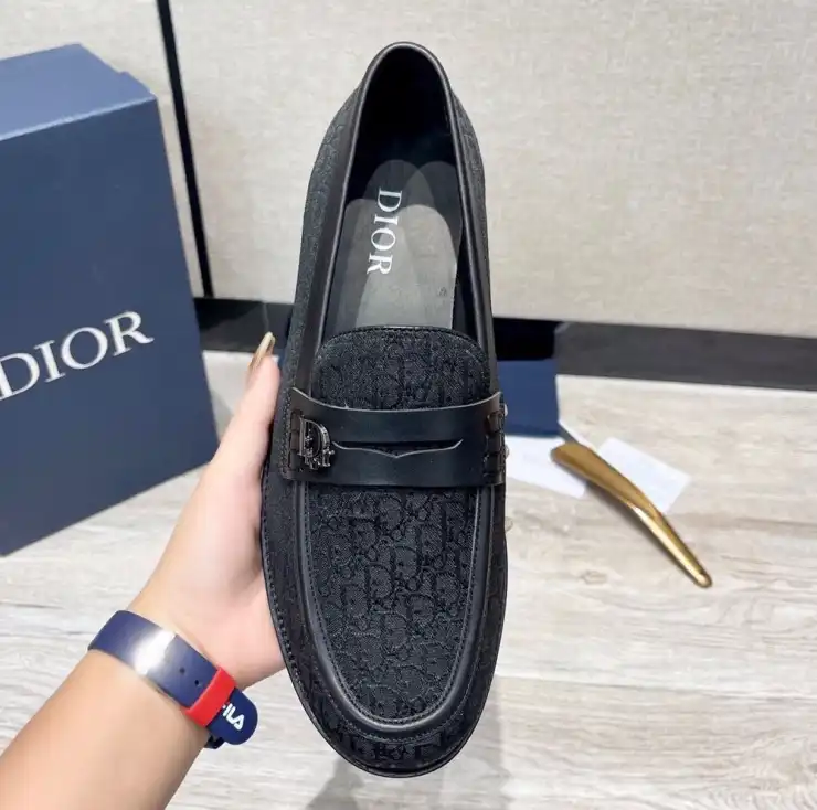 hype Christian Dior Leather Shoes