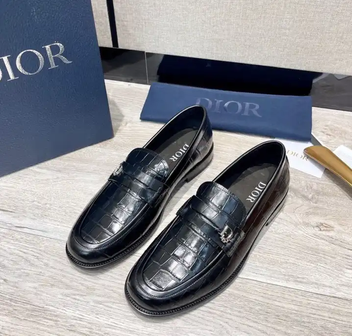 hype Christian Dior Leather Shoes