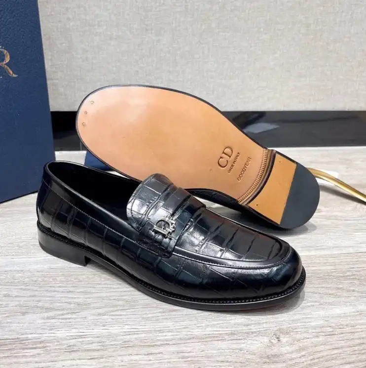 hype Christian Dior Leather Shoes