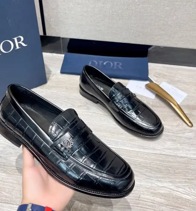 hype Christian Dior Leather Shoes