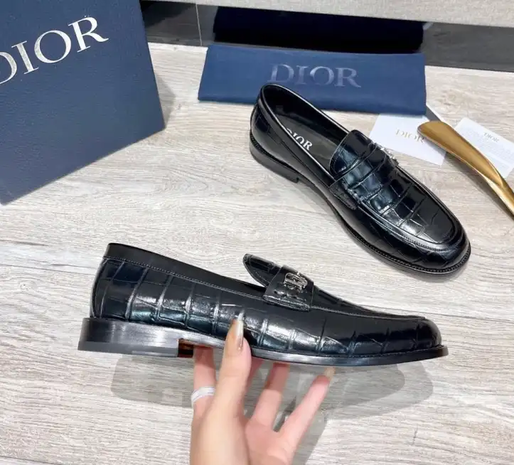 hype Christian Dior Leather Shoes