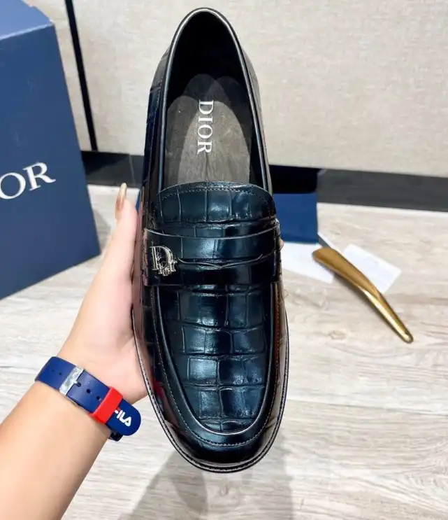 hype Christian Dior Leather Shoes