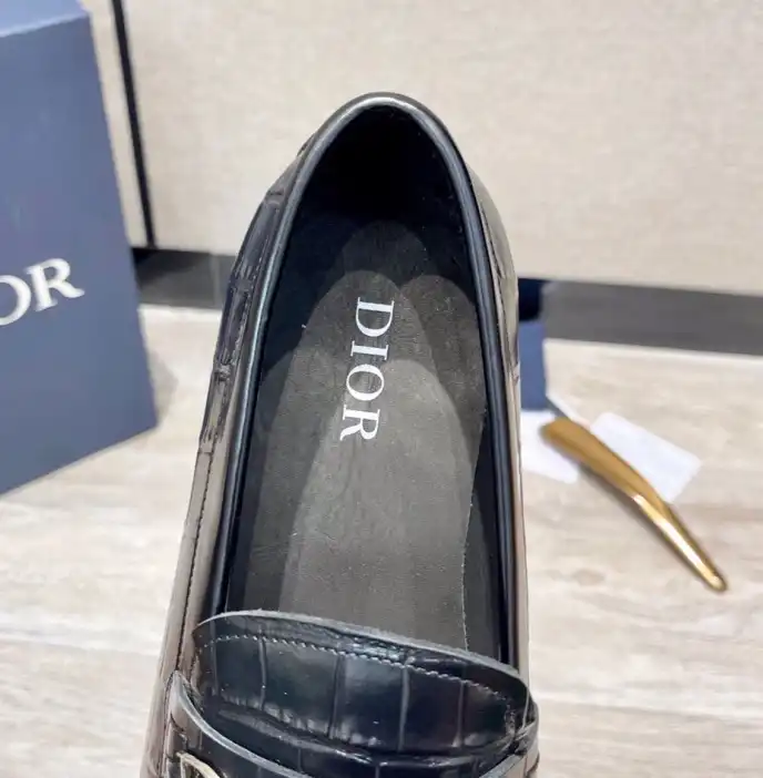 hype Christian Dior Leather Shoes