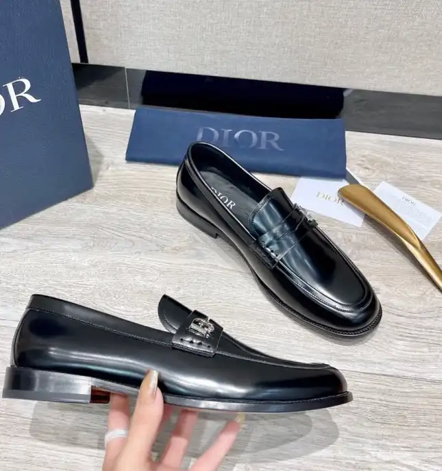 hype Christian Dior Leather Shoes