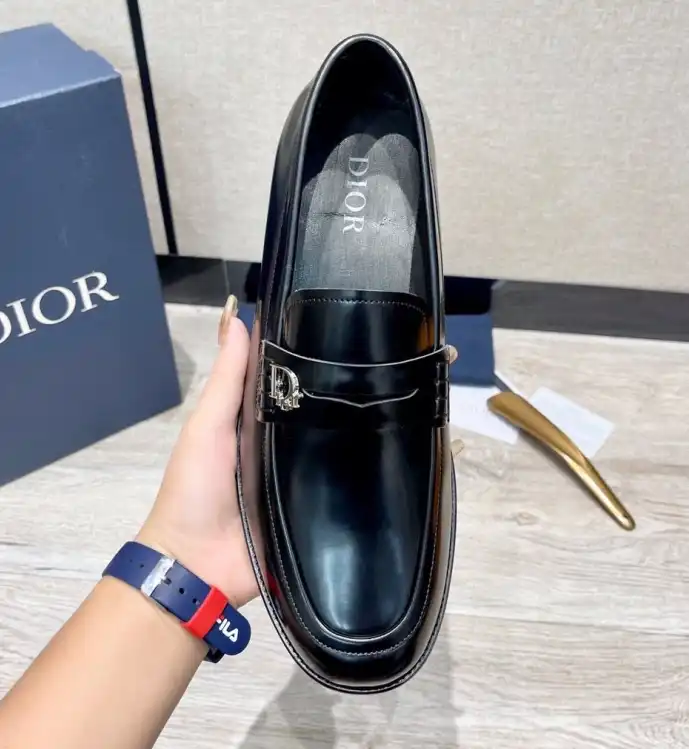 hype Christian Dior Leather Shoes