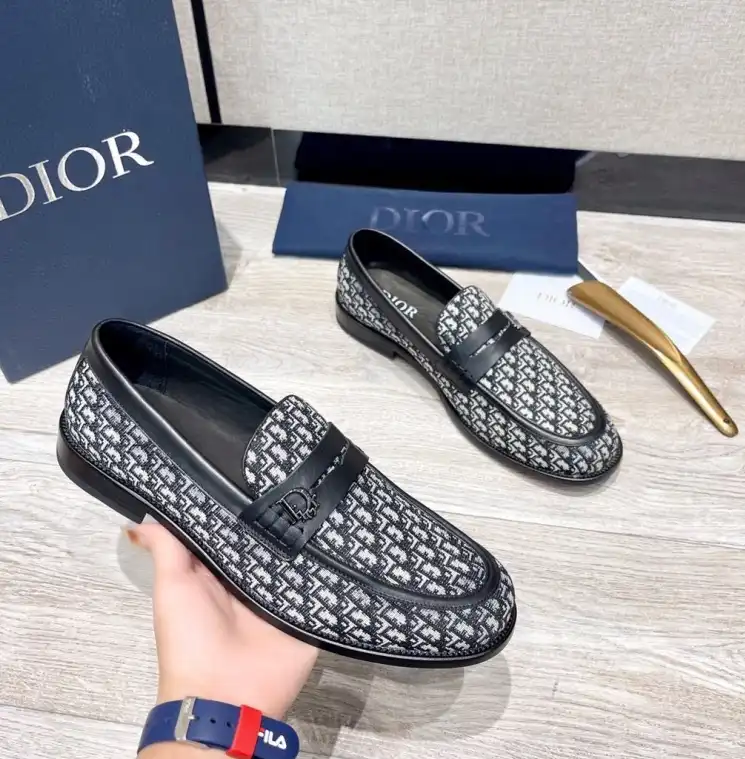 hype Christian Dior Leather Shoes