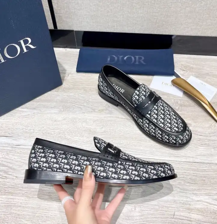 hype Christian Dior Leather Shoes