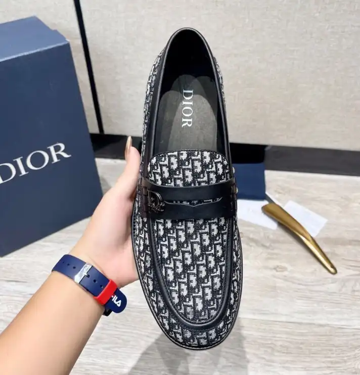 hype Christian Dior Leather Shoes