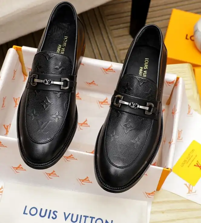 hype LV Leather Shoes