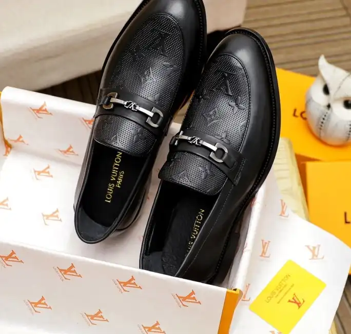 hype LV Leather Shoes