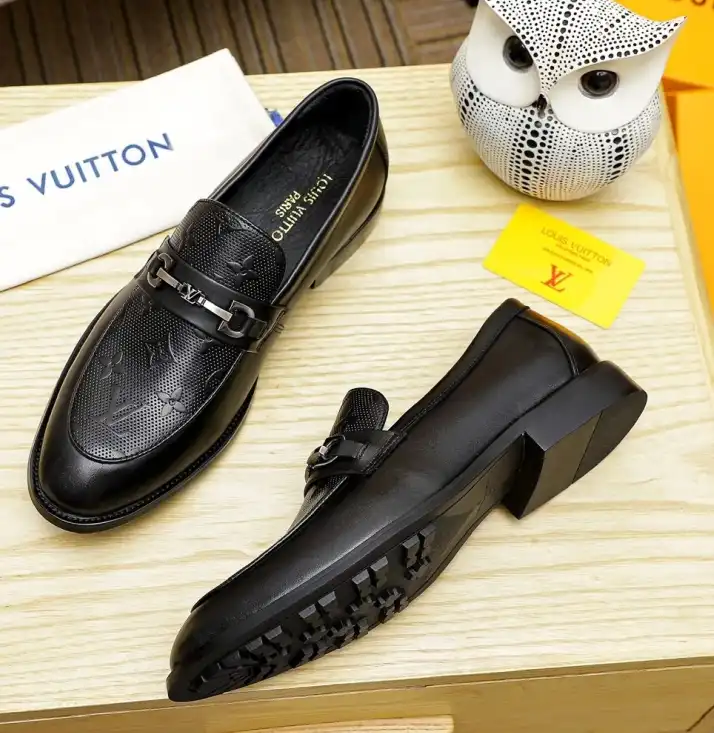 hype LV Leather Shoes