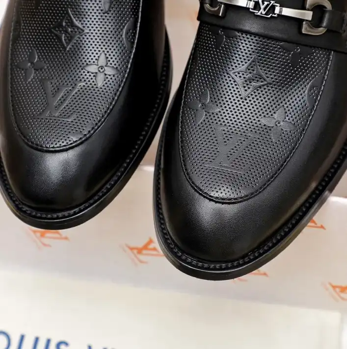 hype LV Leather Shoes