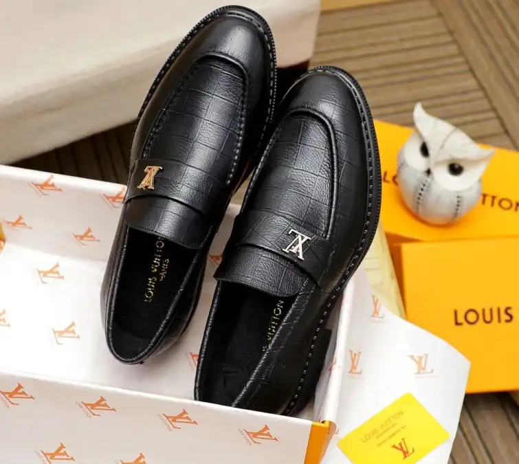 hype LV Leather Shoes