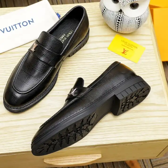 hype LV Leather Shoes