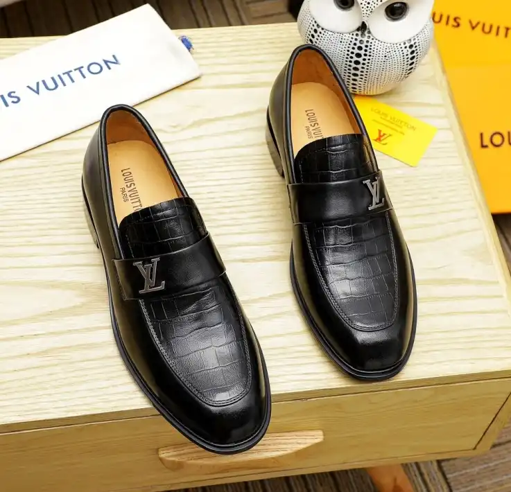 hype LV Leather Shoes