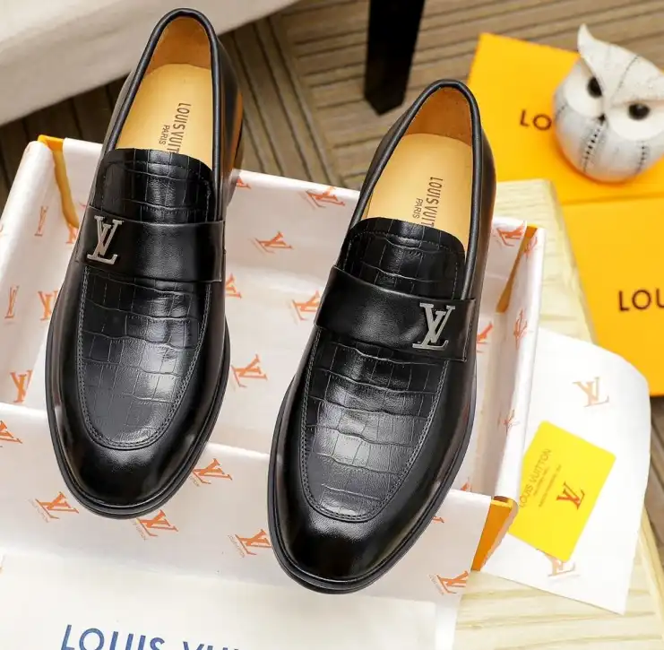 hype LV Leather Shoes