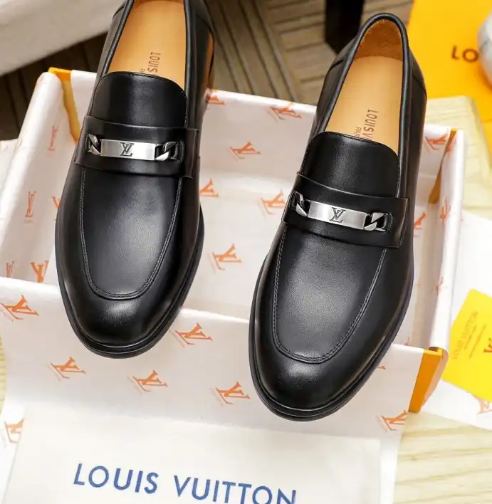 hype LV Leather Shoes