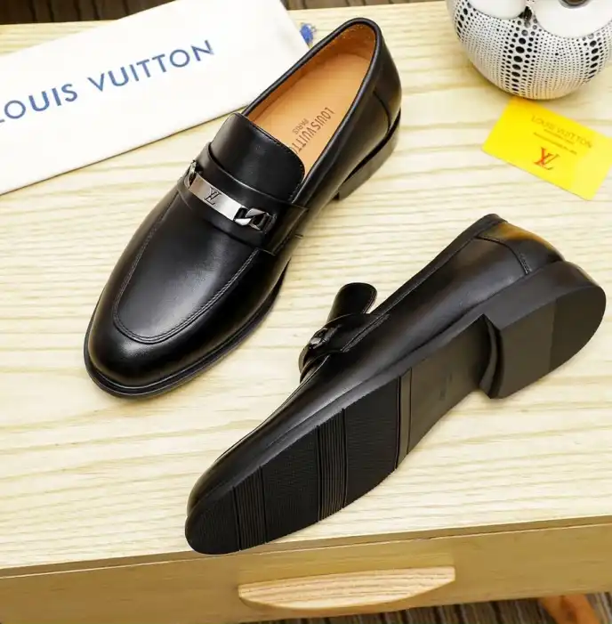 hype LV Leather Shoes