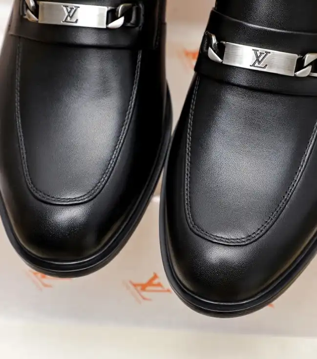 hype LV Leather Shoes