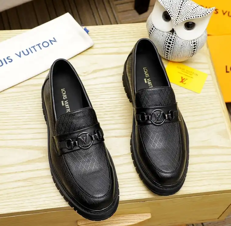 hype LV Leather Shoes