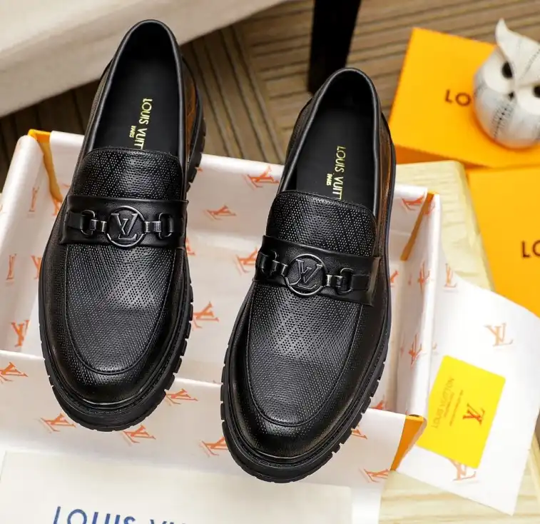 hype LV Leather Shoes