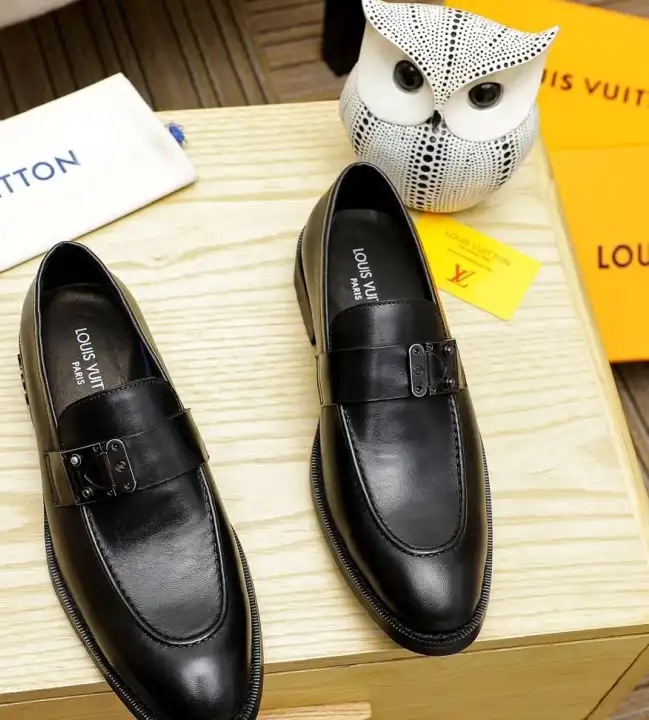 hype LV Leather Shoes