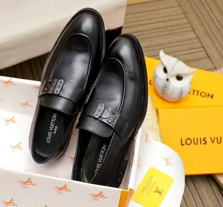 hype LV Leather Shoes