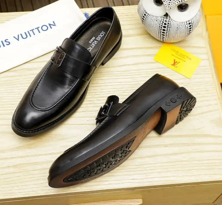 hype LV Leather Shoes