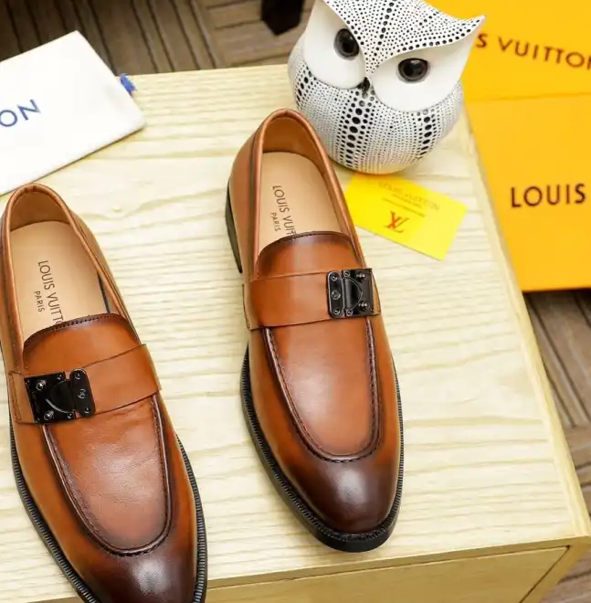 hype LV Leather Shoes