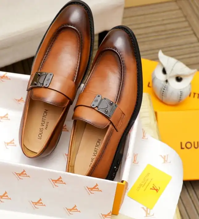 hype LV Leather Shoes