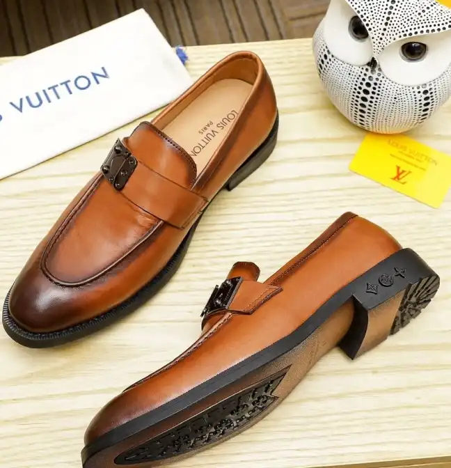 hype LV Leather Shoes